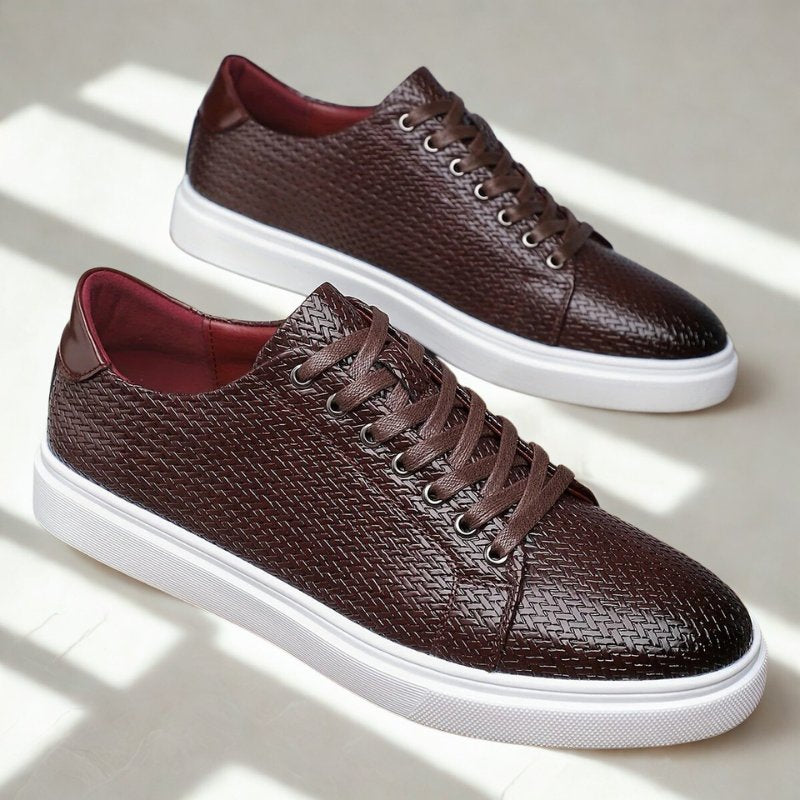 Woven Cushioned Comfort Trainers