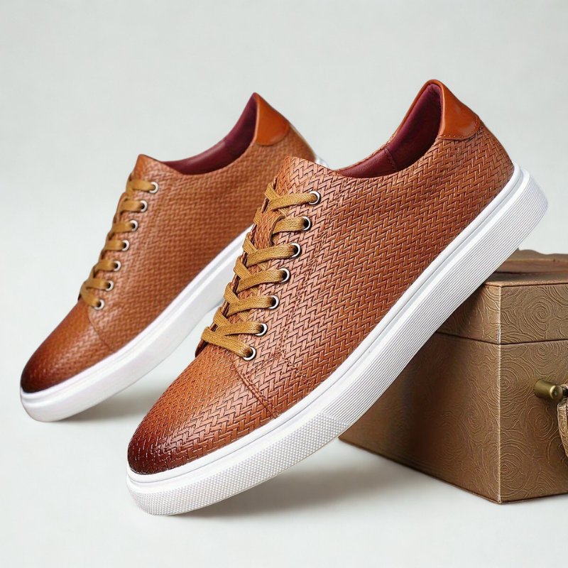 Woven Cushioned Comfort Trainers