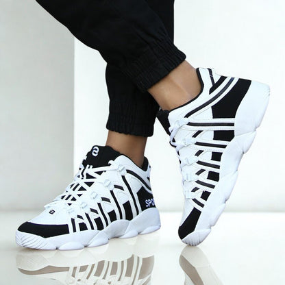 Breathable Cushioned Walking Trainers