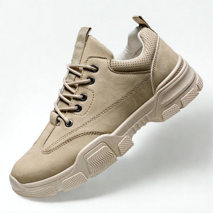 Volcan Cushioned Faux Suede Trainers