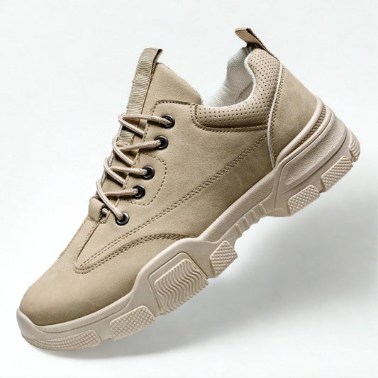 Volcan Cushioned Faux Suede Trainers