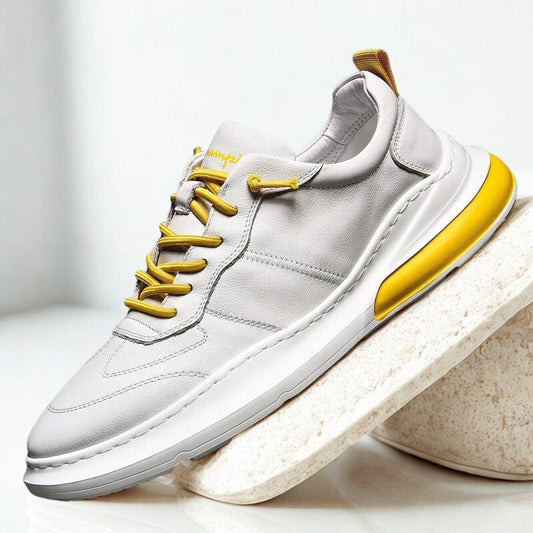 Elegant Leather Smart Trainers