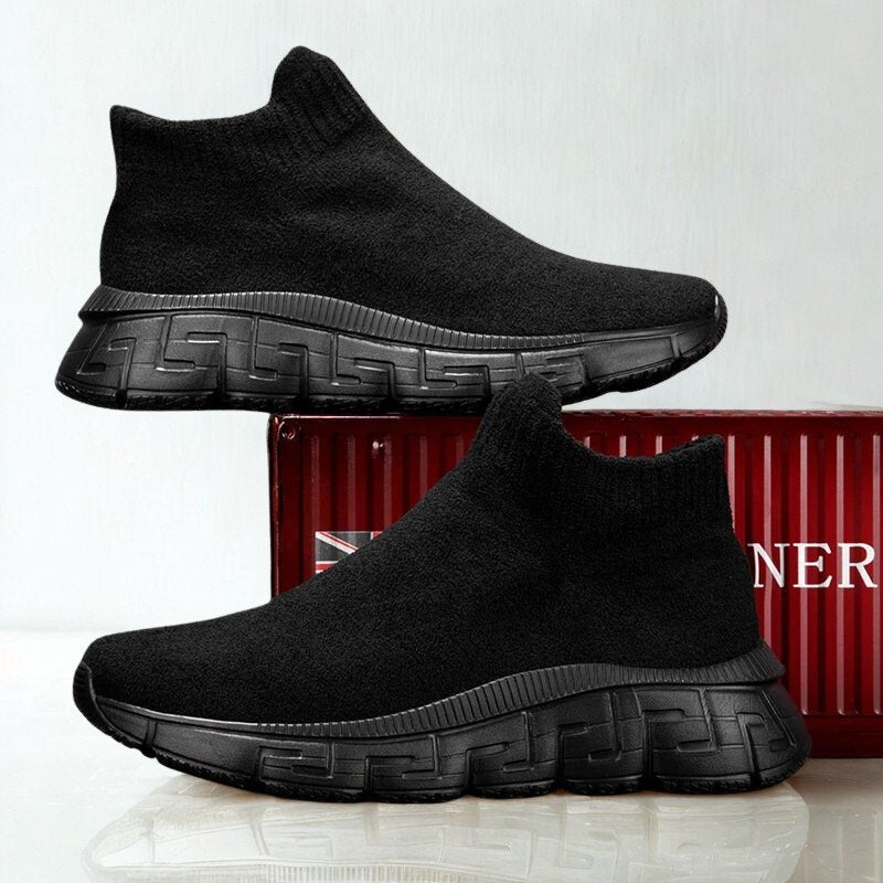 High-Top Comfort Trainers