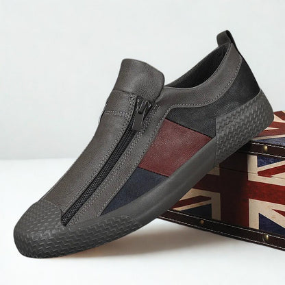 Genuine Leather Classic Trainers
