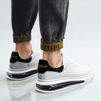 Cushioned Leather Urban Trainers
