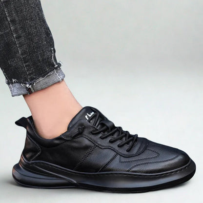 Elegant Leather Smart Trainers
