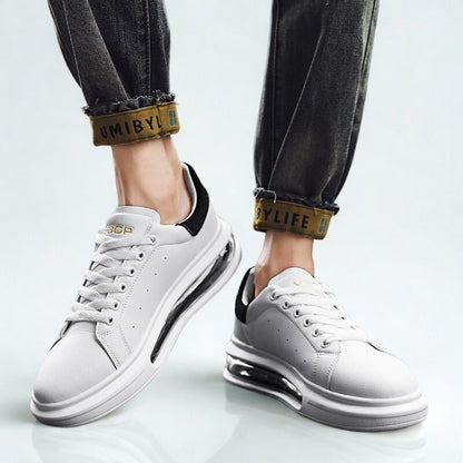 Cushioned Leather Urban Trainers
