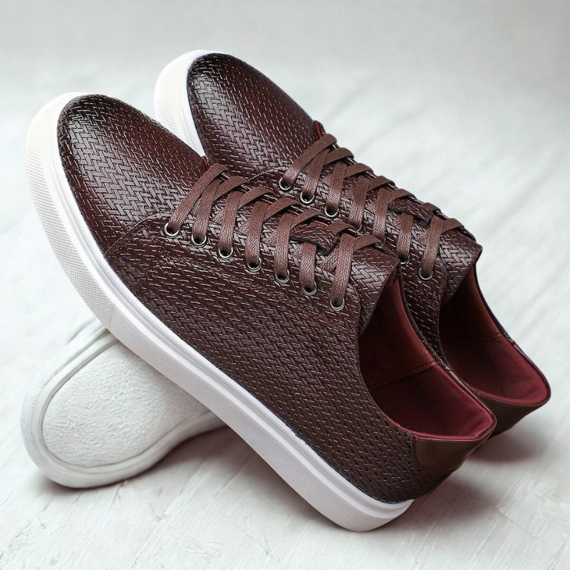 Woven Cushioned Comfort Trainers