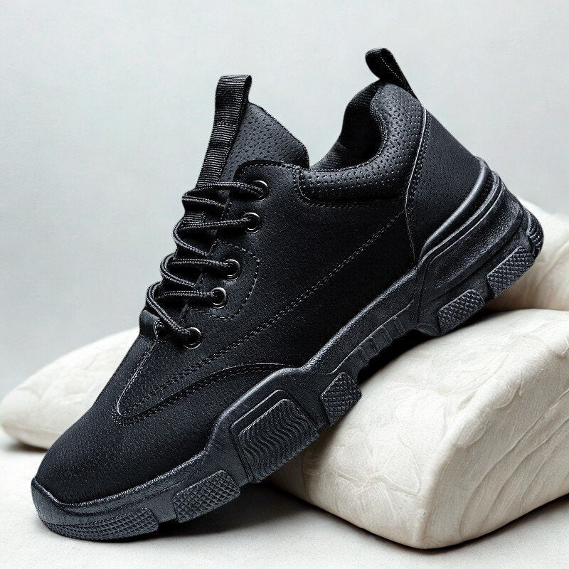 Volcan Cushioned Faux Suede Trainers