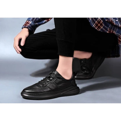 Elegant Leather Smart Trainers