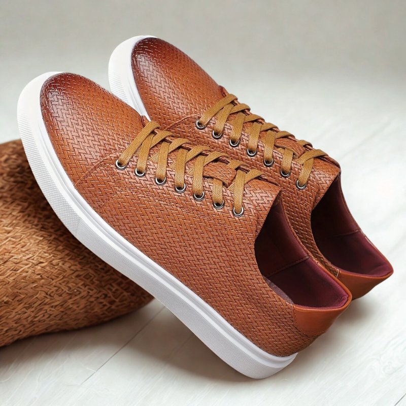 Woven Cushioned Comfort Trainers