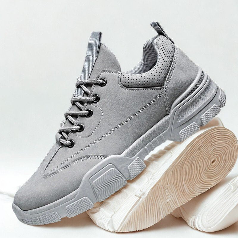 Volcan Cushioned Faux Suede Trainers