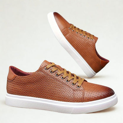 Woven Cushioned Comfort Trainers