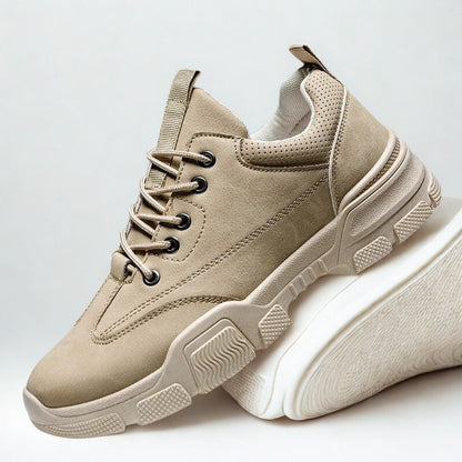 Volcan Cushioned Faux Suede Trainers